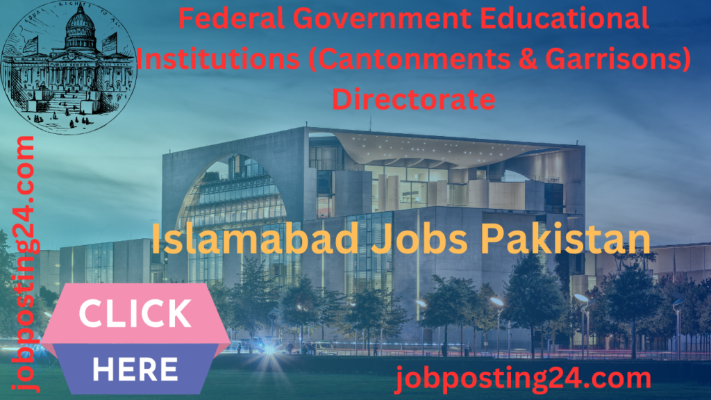 Islamabad Jobs Pakistan