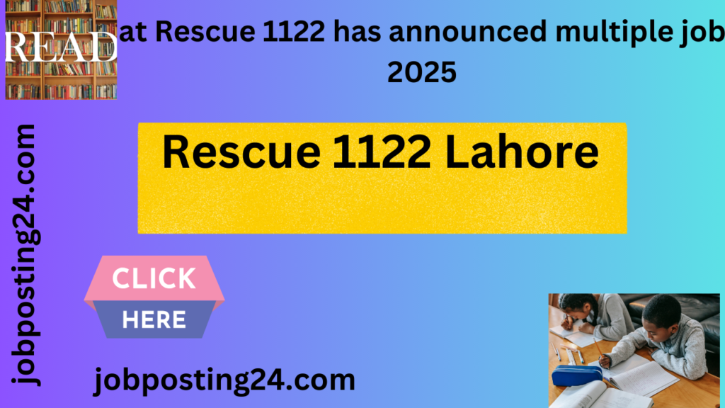 Rescue 1122 Lahore