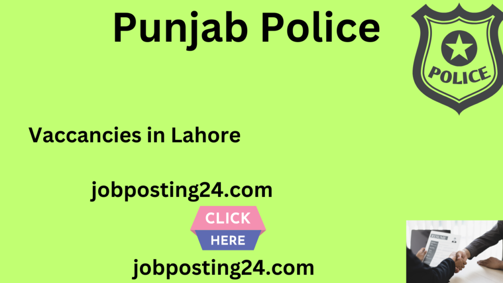 Vaccancies in Lahore