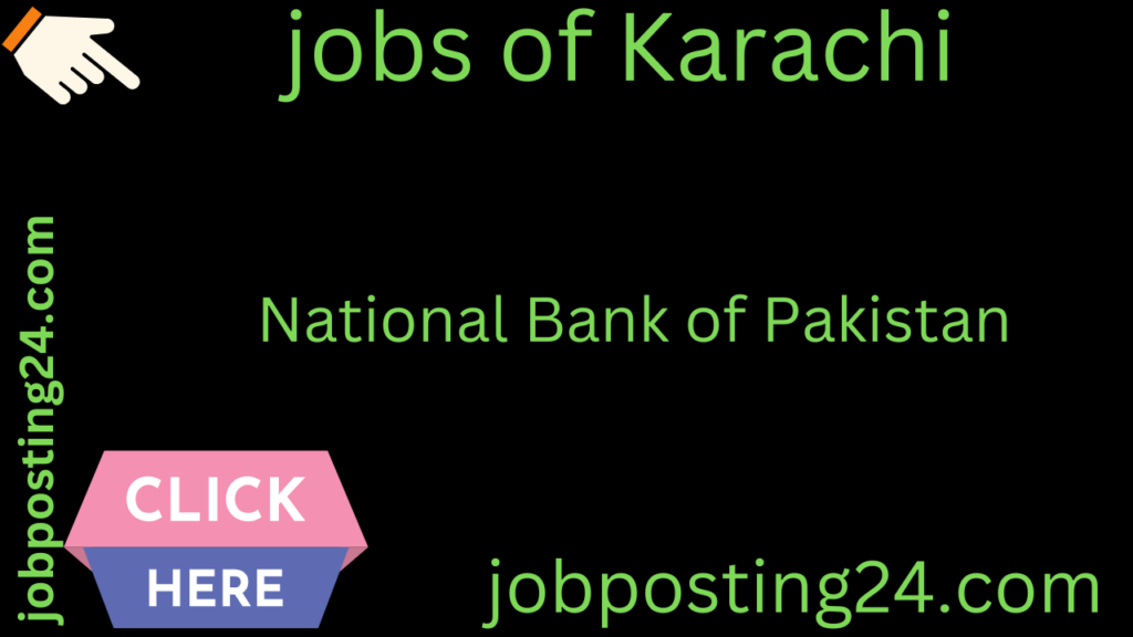 jobs of Karachi