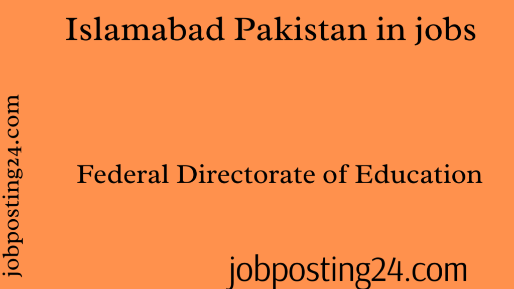 islamabad Pakistan in jobs