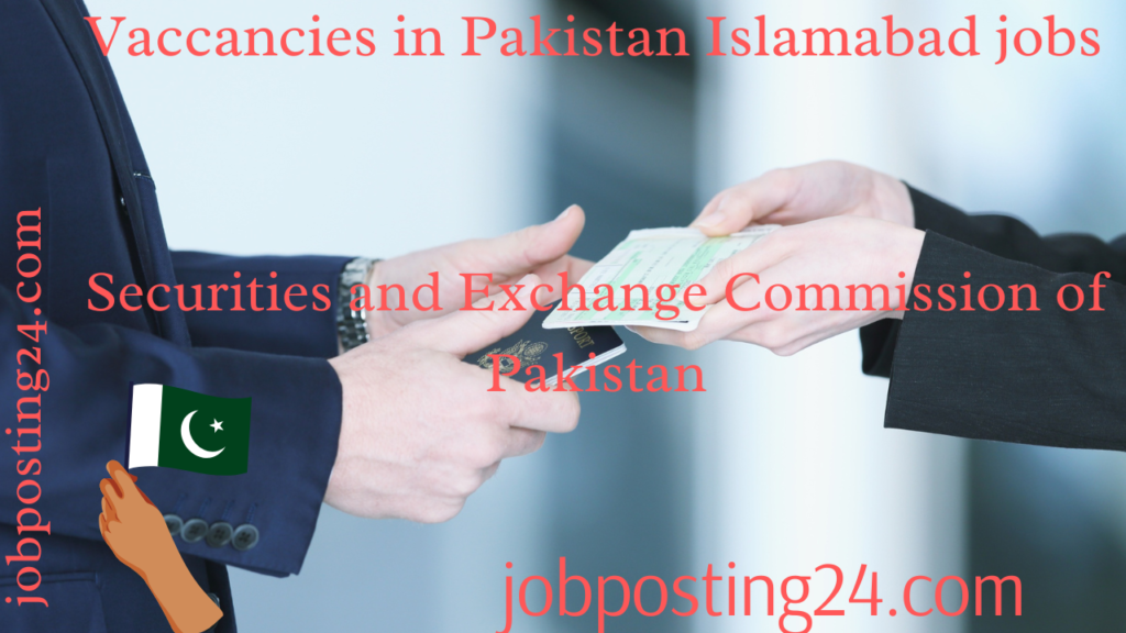 Vaccancies in Pakistan Islamabad jobs