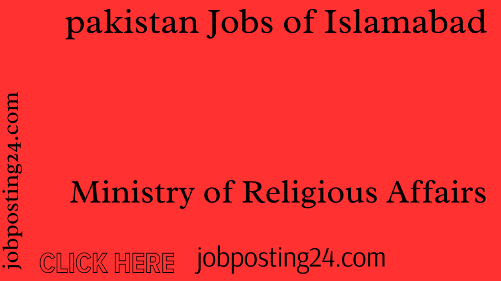 pakistan Jobs of Islamabad